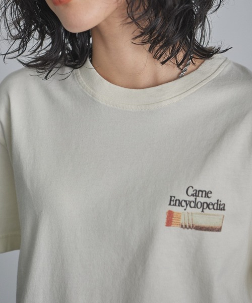 Carne Bollente（カルネボレンテ）の「(CARNE BOLLENTE)ザネセティーズベアーT（Tシャツ/カットソー・レディース・ホワイト・SMALL）」の8枚目の写真