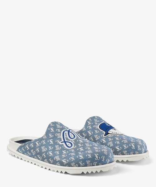 JIMMY CHOO（ジミーチュウ）の「JCxMALBON MULE/M（サンダル・メンズ・ブルー・40/42/44）」の4枚目の写真