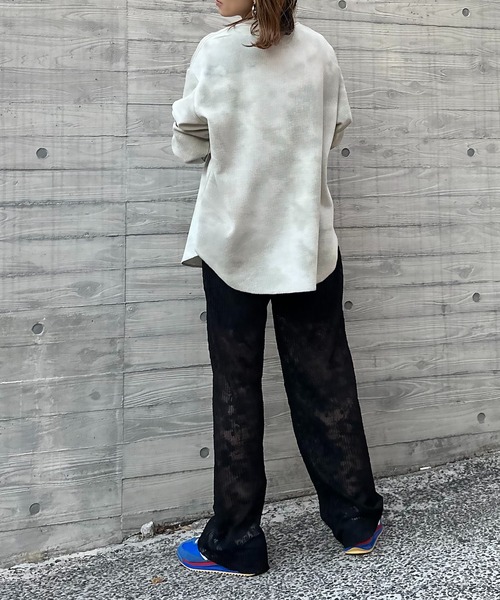 【★完売必至★】MOORER ☆ LIVELY-101 パンツ レオパードプリーツワイドパンツ | BOTTOMS,パンツ | LOWY BY