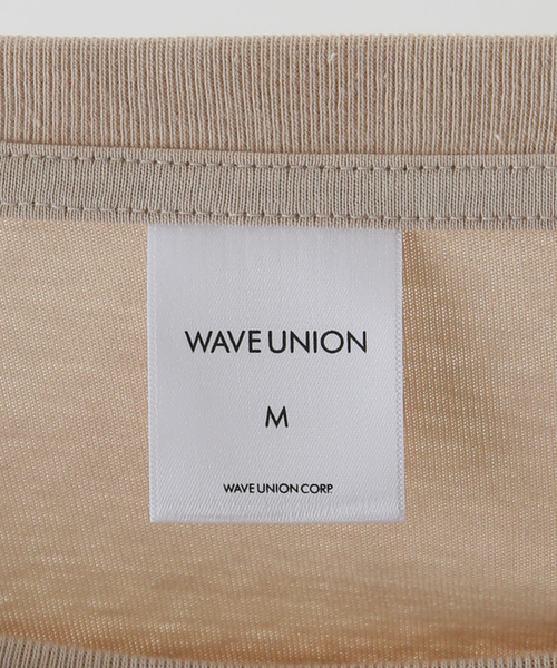 La TOTALITE(ラトータリテ)の「【WAVEUNION/ウェーブユニオン】プリントTシャツ イエロー(Tシャツ/カットソー・レディース・イエロー・FREE)」の3枚目の写真