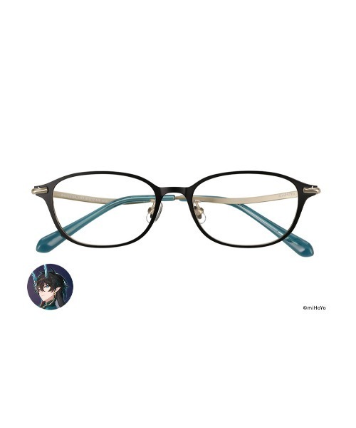 崩壊スターレイル Zoff メガネ 丹恒 飲月 未使用 Zoff（ゾフ）の「【WEB限定予約商品】【丹恒・飲月】ウェリントン型