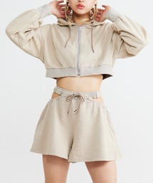 福寿外貌（フクジュガイボウ）の「ビンテージ加工　ショートパンツ　ルームウェア　ルームパンツ（その他ルームウェア）」