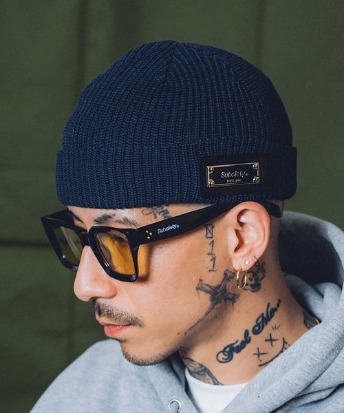 Subciety（サブサエティ）の「LOW WATCH（ニットキャップ/ビーニー・メンズ・ブラック/オレンジ/カーキ/ネイビー・FREE）」の4枚目の写真