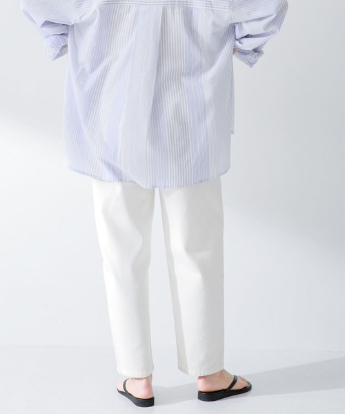 URBAN RESEARCH Sonny Label（アーバンリサーチサニーレーベル）の「コットンカーブパンツ（その他パンツ・レディース・ベージュ/オフホワイト・36/38）」の22枚目の写真