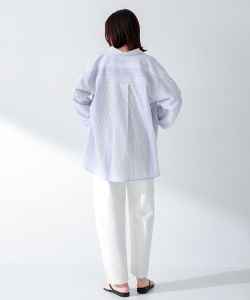 URBAN RESEARCH Sonny Label（アーバンリサーチサニーレーベル）の「コットンカーブパンツ（その他パンツ・レディース・ベージュ/オフホワイト・36/38）」の19枚目の写真