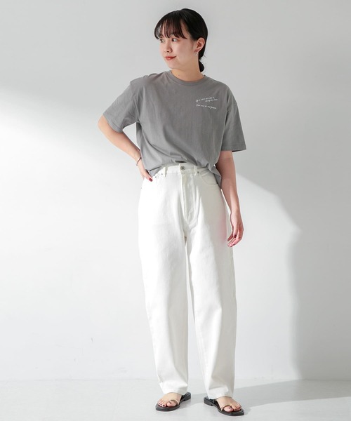 URBAN RESEARCH Sonny Label（アーバンリサーチサニーレーベル）の「コットンカーブパンツ（その他パンツ・レディース・ベージュ/オフホワイト・36/38）」の14枚目の写真