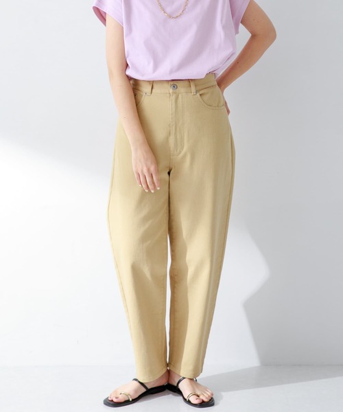 URBAN RESEARCH Sonny Label（アーバンリサーチサニーレーベル）の「コットンカーブパンツ（その他パンツ・レディース・ベージュ/オフホワイト・36/38）」の13枚目の写真