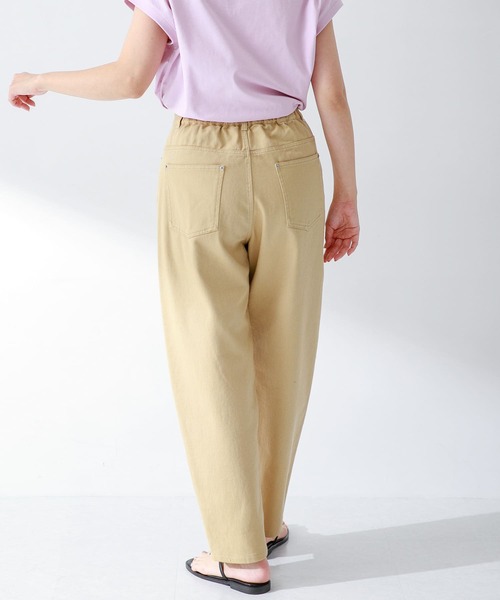 URBAN RESEARCH Sonny Label（アーバンリサーチサニーレーベル）の「コットンカーブパンツ（その他パンツ・レディース・ベージュ/オフホワイト・36/38）」の11枚目の写真