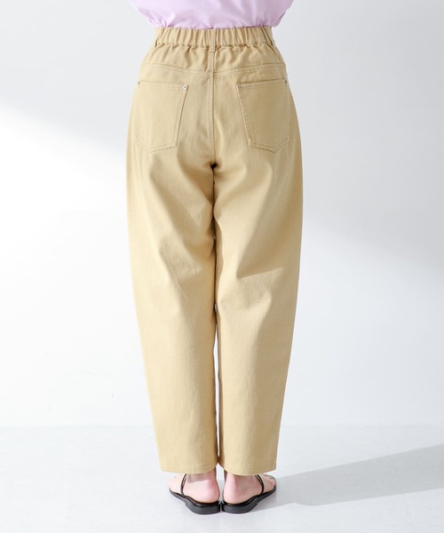 URBAN RESEARCH Sonny Label（アーバンリサーチサニーレーベル）の「コットンカーブパンツ（その他パンツ・レディース・ベージュ/オフホワイト・36/38）」の5枚目の写真