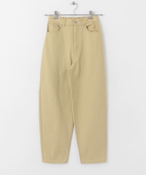 URBAN RESEARCH Sonny Label（アーバンリサーチサニーレーベル）の「コットンカーブパンツ（その他パンツ・レディース・ベージュ/オフホワイト・36/38）」の3枚目の写真