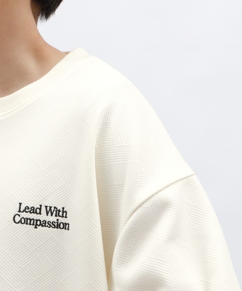 LAKOLE（ラコレ）の「フクレジャガード刺繍半袖T / 126595（Tシャツ/カットソー・メンズ・ブラック/ホワイト/ブルー・MEDIUM/LARGE）」の16枚目の写真