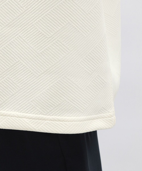 LAKOLE（ラコレ）の「フクレジャガード刺繍半袖T / 126595（Tシャツ/カットソー・メンズ・ブラック/ホワイト/ブルー・MEDIUM/LARGE）」の6枚目の写真