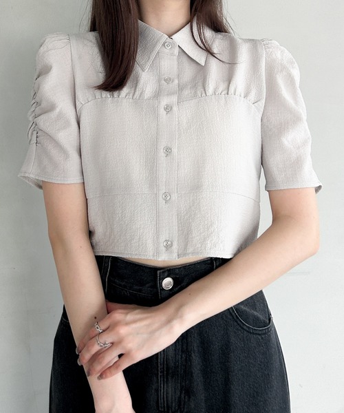 [専用出品]マサ Heather（ヘザー）の「ビスチェデザインシャツ（半袖） 129366