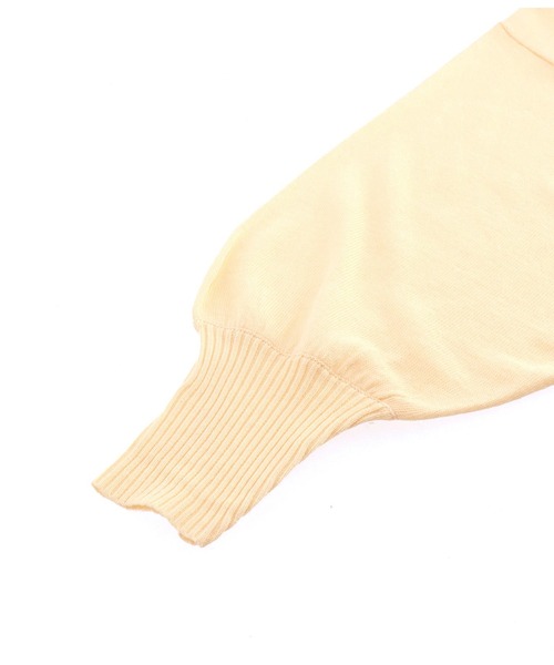 Settimissimo（セッティミッシモ）の「シアー ショート カーディガン ボレロ（カーディガン/ボレロ・レディース・オフホワイト/ブラック/オレンジ・FREE）」の10枚目の写真