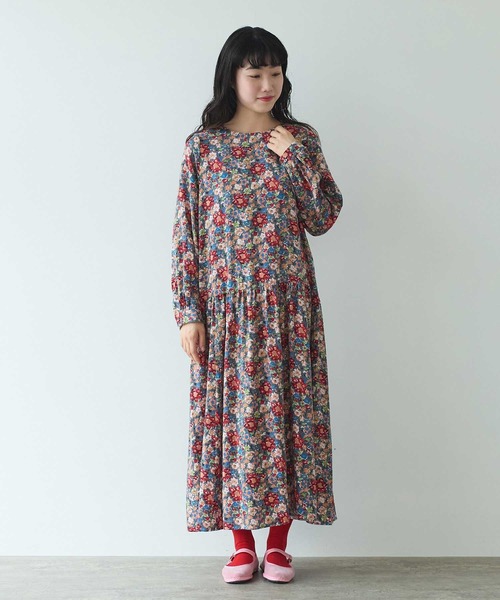 bulle de savon 30th プリント ワンピース bulle de savon（ビュルデサボン）の「《bulle de savon 30th