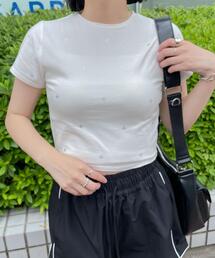 DISPARK/ラインストーンチビT