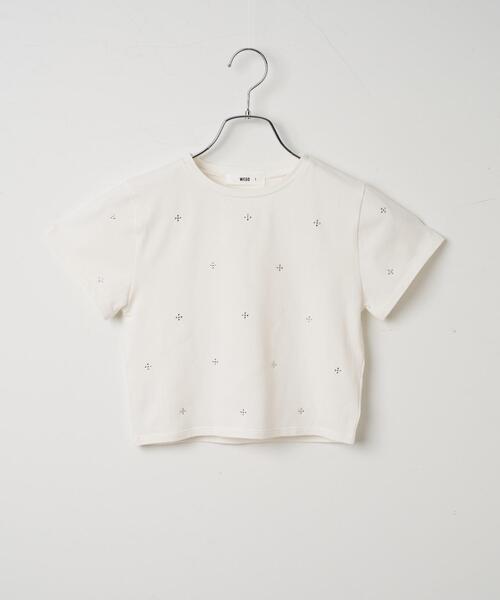dispark(ディスパーク)の「DISPARK/ラインストーンチビT(Tシャツ/カットソー・レディース・ブラック/ホワイト・FREE)」の17枚目の写真
