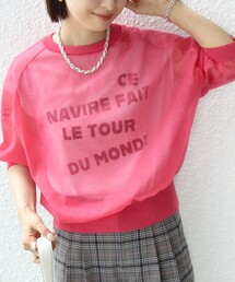 SHIPS - 【美品】SHIPS シップス カシミヤ100% ニット パステルピンク S SHIPS any:〈手洗い可能〉AQUA カシミヤ ミックス ハイネック