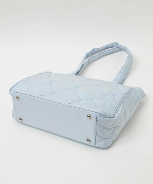 WEGO（ウィゴー）の「WEGO/ときめきキルティング痛バッグ【Sサイズ】（トートバッグ・レディース・ライトパープル/イエロー/ブラック/ライトピンク/サックスブルー/ホワイト/シルバー・FREE）」の11枚目の写真