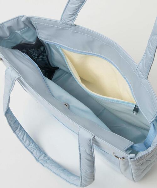 WEGO（ウィゴー）の「WEGO/ときめきキルティング痛バッグ【Sサイズ】（トートバッグ・レディース・ライトパープル/イエロー/ブラック/ライトピンク/サックスブルー/ホワイト/シルバー・FREE）」の17枚目の写真