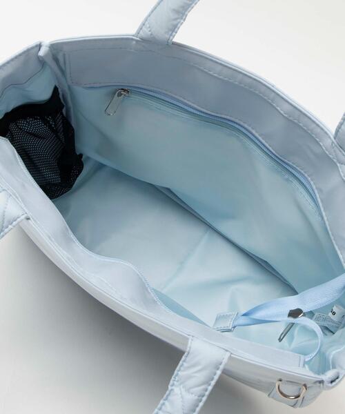 WEGO（ウィゴー）の「WEGO/ときめきキルティング痛バッグ【Sサイズ】（トートバッグ・レディース・ライトパープル/イエロー/ブラック/ライトピンク/サックスブルー/ホワイト/シルバー・FREE）」の15枚目の写真