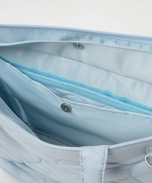 WEGO（ウィゴー）の「WEGO/ときめきキルティング痛バッグ【Sサイズ】（トートバッグ・レディース・ライトパープル/イエロー/ブラック/ライトピンク/サックスブルー/ホワイト/シルバー・FREE）」の12枚目の写真