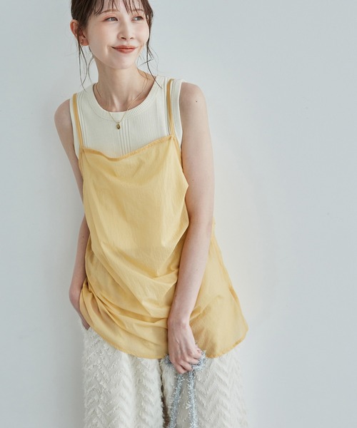 【未使用に近い】ROPE' PICNIC セットアップ 〈定価13,479円〉 ROPE' PICNIC｜セットアップ風キャミワンピース | Rakuten
