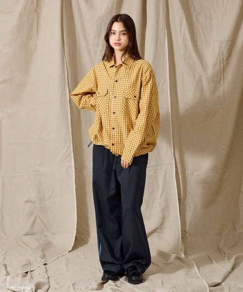 WETTEMPT(ウィテンプト)の「SIDE SWITCHING SLACKS /サイド切り替えスラックス(スラックス・メンズ・ブラック/ネイビー・SMALL/MEDIUM/LARGE)」の3枚目の写真