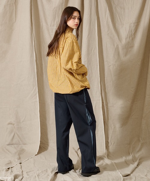 WETTEMPT(ウィテンプト)の「SIDE SWITCHING SLACKS /サイド切り替えスラックス(スラックス・メンズ・ブラック/ネイビー・SMALL/MEDIUM/LARGE)」の6枚目の写真