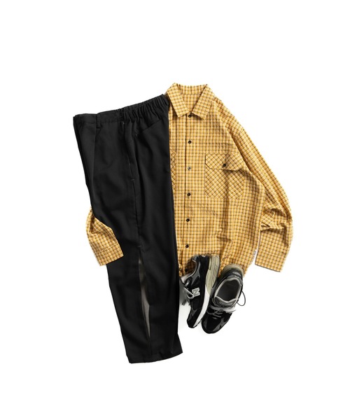WETTEMPT(ウィテンプト)の「SIDE SWITCHING SLACKS /サイド切り替えスラックス(スラックス・メンズ・ブラック/ネイビー・SMALL/MEDIUM/LARGE)」の10枚目の写真