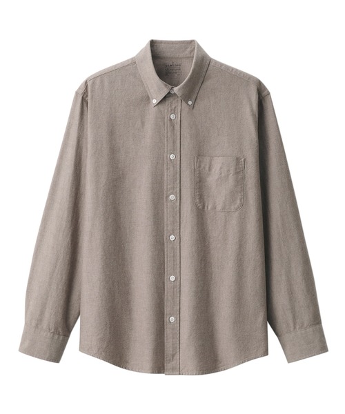 紳士 洗いざらしオックスボタンダウン長袖シャツ（シャツ/ブラウス
