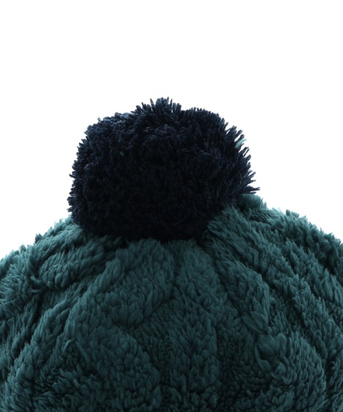 MAKE YOUR DAY（メイクユアデイ）の「ボアワッチキャップ（キャップ・キッズ・ダークグリーン/アイボリー/ラベンダー/ブラウン・XS/S/M/L）」の14枚目の写真