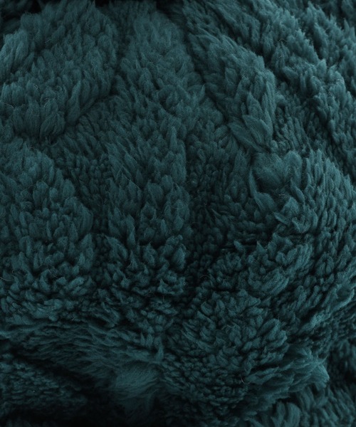 MAKE YOUR DAY（メイクユアデイ）の「ボアワッチキャップ（キャップ・キッズ・ダークグリーン/アイボリー/ラベンダー/ブラウン・XS/S/M/L）」の15枚目の写真