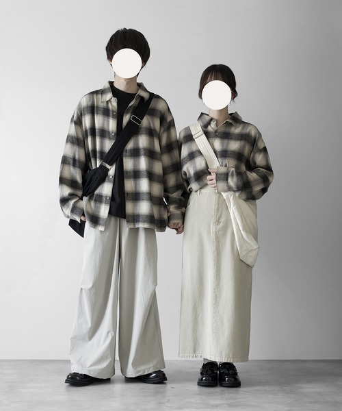 RRL cotton ombre check shirt シャドーチェック RRL cotton ombre check shirt シャドーチェック RUUBON