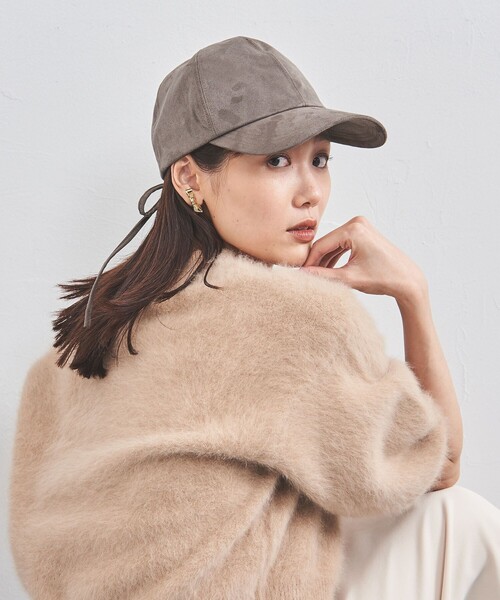 UNITED ARROWS(ユナイテッドアローズ)の「F/SD バックリボン キャップ UV(キャップ・レディース・ブラック/ダークブラウン・FREE)」の5枚目の写真