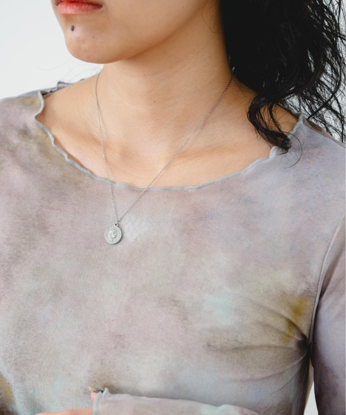 eLur（エラー）の「シアートップス（Tシャツ/カットソー・レディース・グレー/ブラウン・FREE）」の7枚目の写真