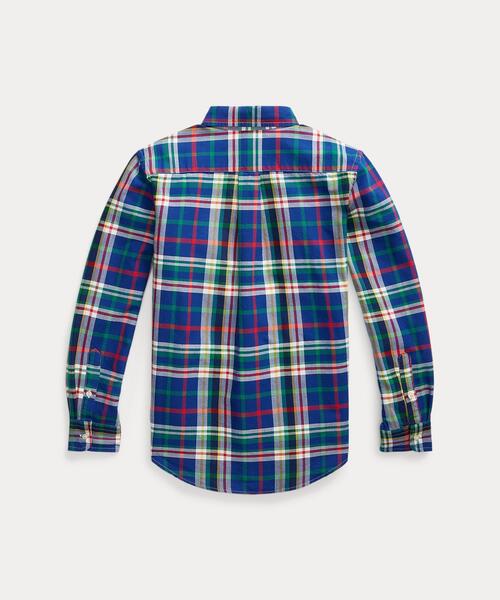【セール】プラッド コットン オックスフォード シャツ（シャツ/ブラウス）｜POLO RALPH LAUREN CHILDRENSWEAR（ポロ ラルフ ローレン チルドレンズウェア）