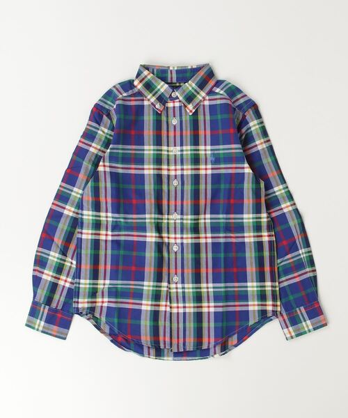 【セール】プラッド コットン オックスフォード シャツ（シャツ/ブラウス）｜POLO RALPH LAUREN CHILDRENSWEAR（ポロ ラルフ ローレン チルドレンズウェア）