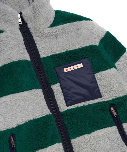 セール】MARNI（マルニ）Kids & Junior ジップアップストライプ