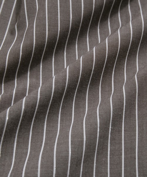 LE CERCLE par rope'（ルセルクルパーロペ）の「タックバンドカラーシャツ（シャツ/ブラウス・レディース・ブルー系その他5/ホワイト/ブラウン系その他3・FREE）」の6枚目の写真