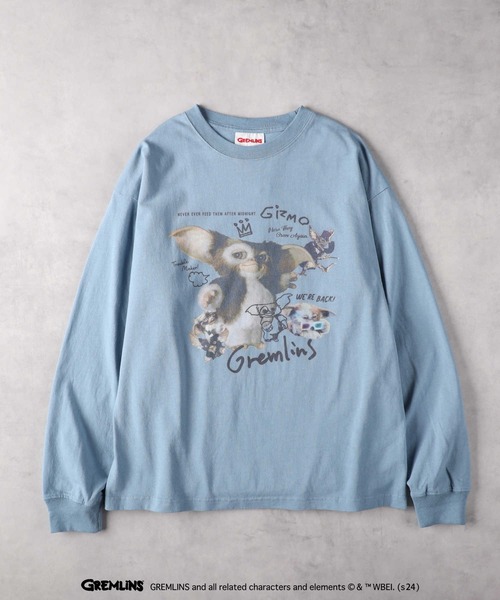Right-on(ライトオン)の「【GREMLINS】コラージュ ロンT(Tシャツ/カットソー・メンズ・ホワイト/ブラック/ワイン・L/XL/M)」の4枚目の写真