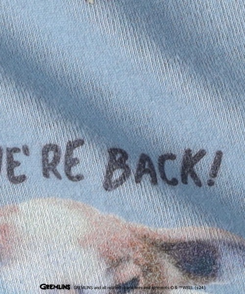 Right-on(ライトオン)の「【GREMLINS】コラージュ ロンT(Tシャツ/カットソー・メンズ・ホワイト/ブラック/ワイン・L/XL/M)」の9枚目の写真