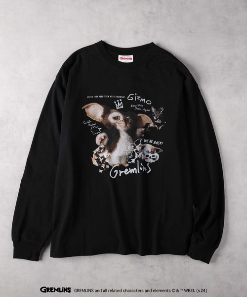 Right-on(ライトオン)の「【GREMLINS】コラージュ ロンT(Tシャツ/カットソー・メンズ・ホワイト/ブラック/ワイン・L/XL/M)」の11枚目の写真