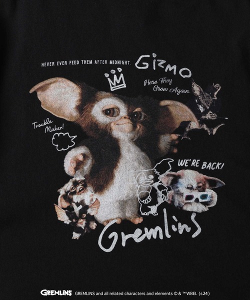 Right-on(ライトオン)の「【GREMLINS】コラージュ ロンT(Tシャツ/カットソー・メンズ・ホワイト/ブラック/ワイン・L/XL/M)」の12枚目の写真