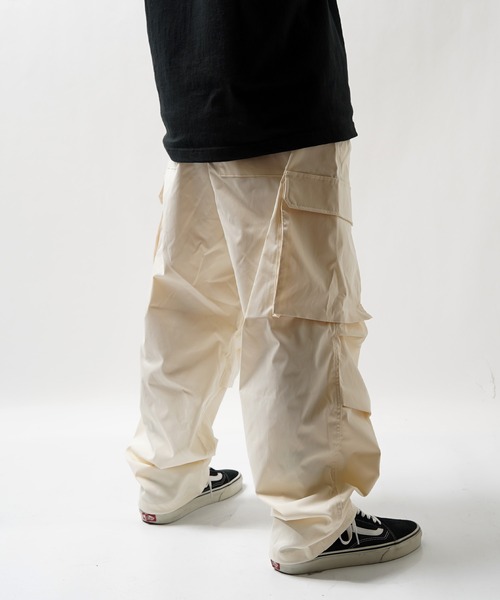 Laufer(ロイファー)の「【Laufer】ナチュラルストレッチ カーゴパンツ / Natural stretch cargo pants(カーゴパンツ・メンズ・グレイッシュベージュ/ブラック/アイボリー/ブラウン/カーキ・L/M)」の17枚目の写真