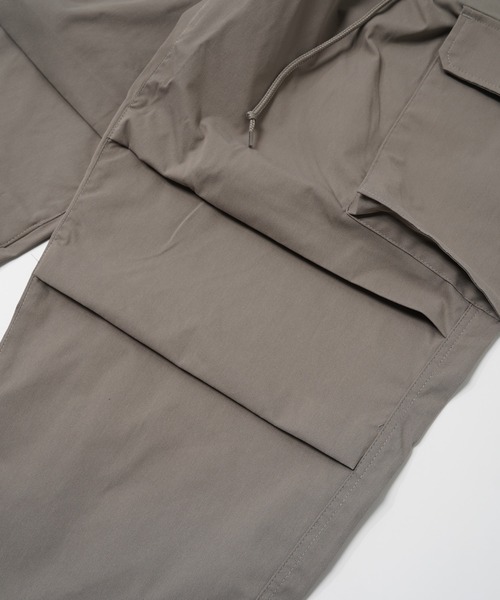 Laufer(ロイファー)の「【Laufer】ナチュラルストレッチ カーゴパンツ / Natural stretch cargo pants(カーゴパンツ・メンズ・グレイッシュベージュ/ブラック/アイボリー/ブラウン/カーキ・L/M)」の11枚目の写真