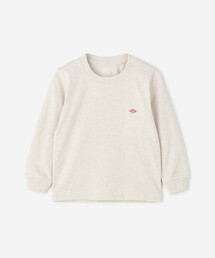 DANTON | キッズ クルーネック長袖Tシャツ