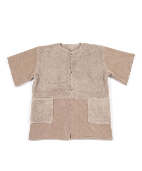 BAYFLOW（ベイフロー）の「[ユニセックスで着用OK]BF無地半袖ブランケット（ブランケット・レディース・アイボリー/グレー/ベージュ・0）」の8枚目の写真