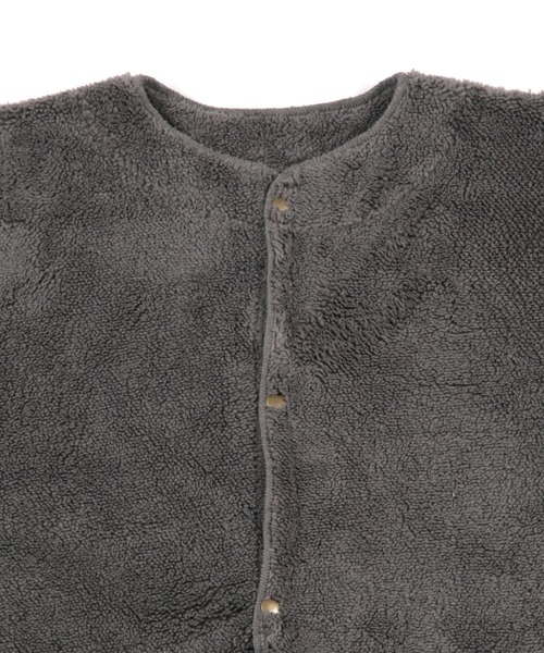 BAYFLOW（ベイフロー）の「[ユニセックスで着用OK]BF無地半袖ブランケット（ブランケット・レディース・アイボリー/グレー/ベージュ・0）」の10枚目の写真