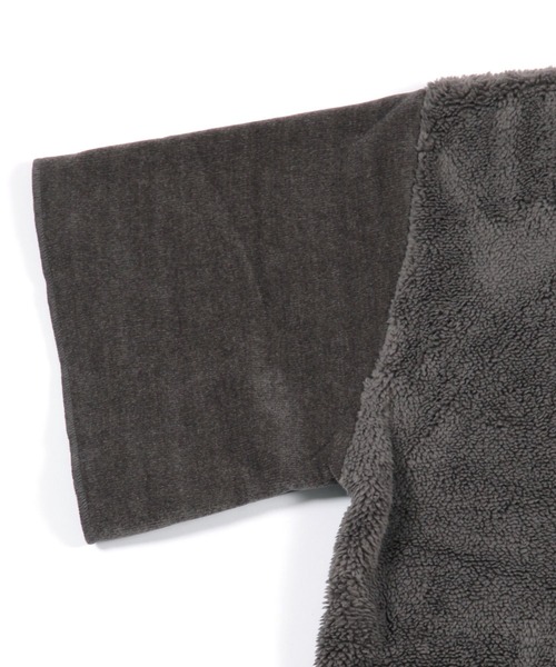 BAYFLOW（ベイフロー）の「[ユニセックスで着用OK]BF無地半袖ブランケット（ブランケット・レディース・アイボリー/グレー/ベージュ・0）」の12枚目の写真